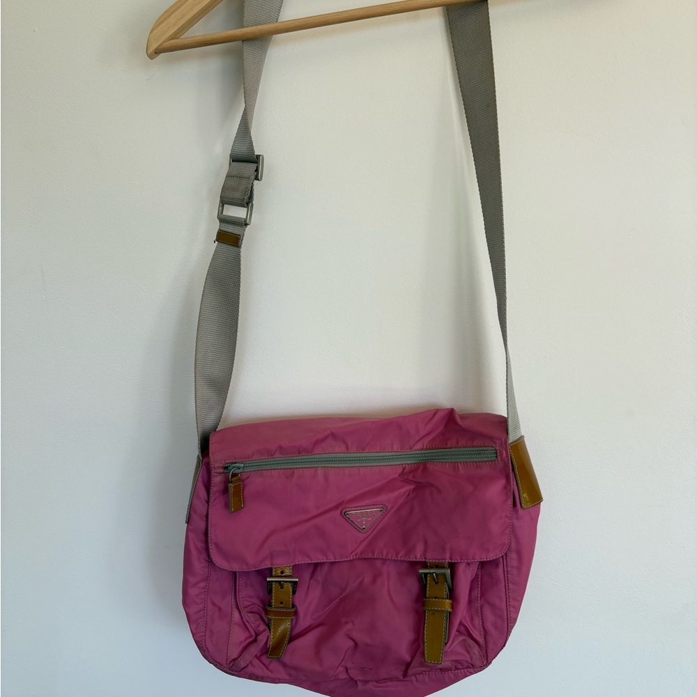 Prada Pink Messenger Bag